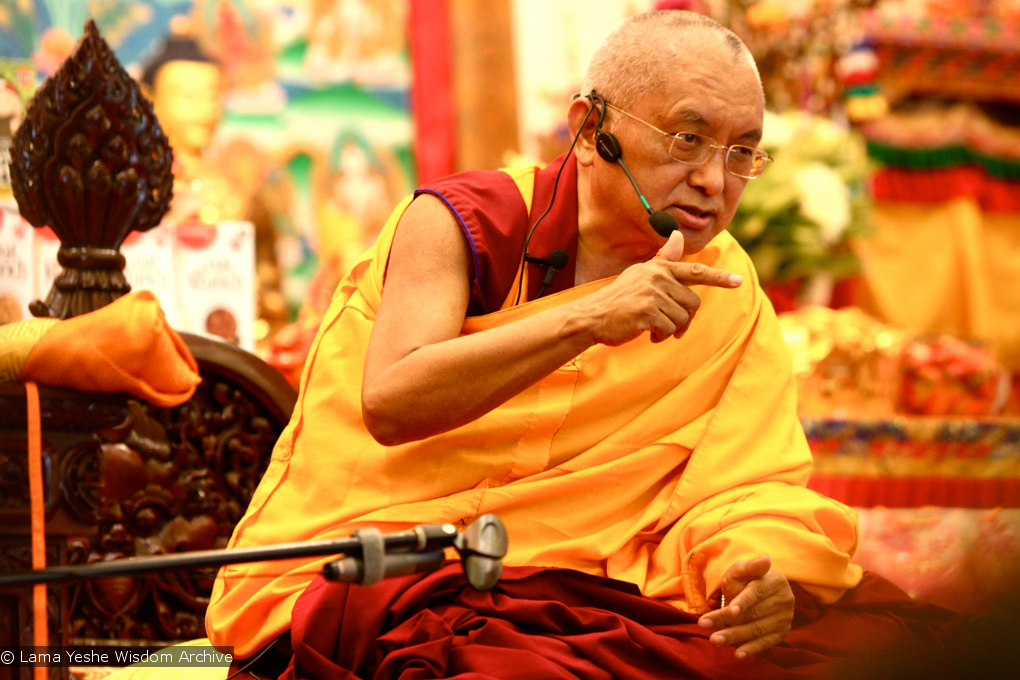 Rinpoche in Singapore, 2010