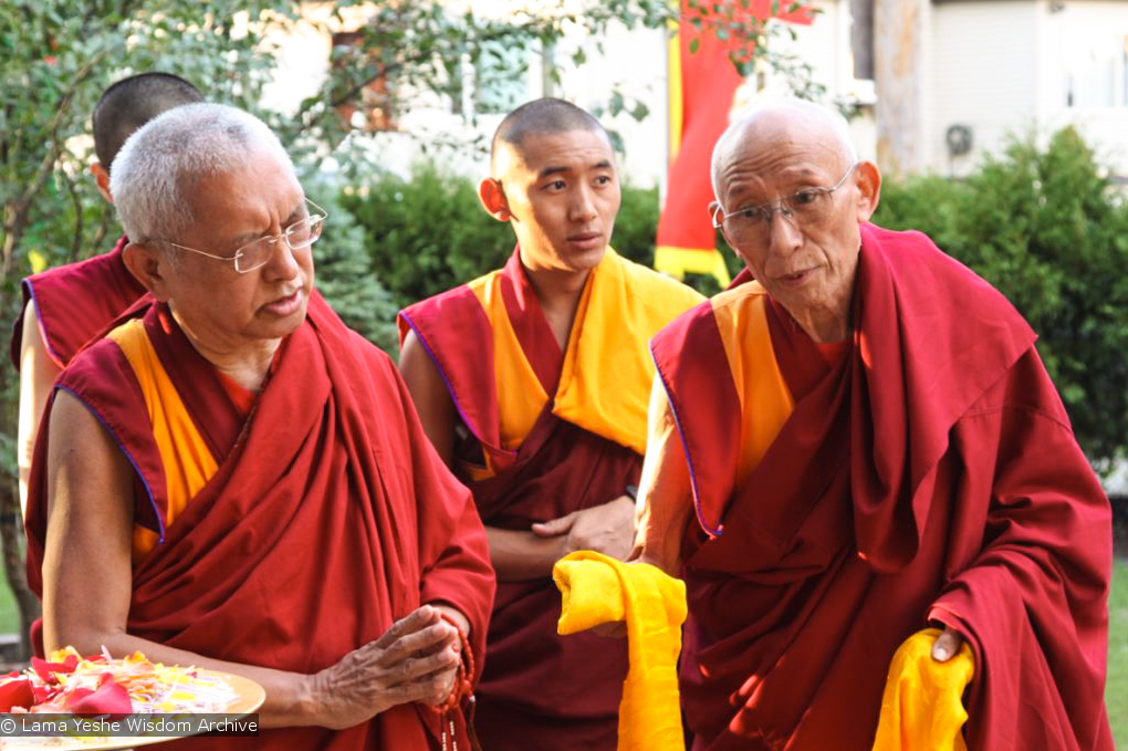 Rinpoche Blessing the Kalachakra Stupa, 2010