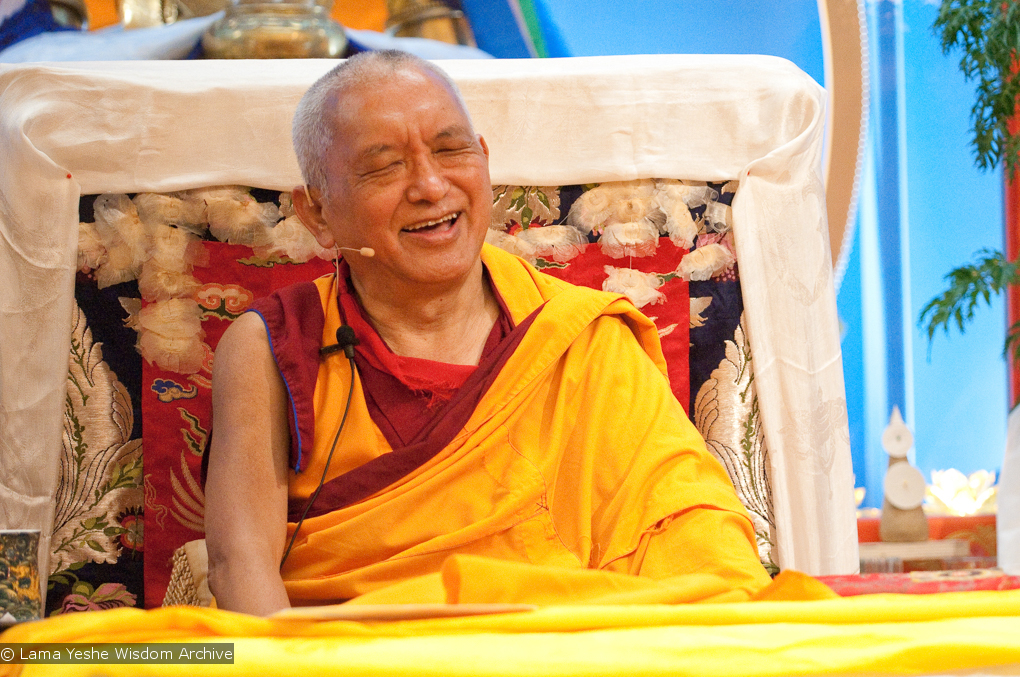 Rinpoche at Maitripa College