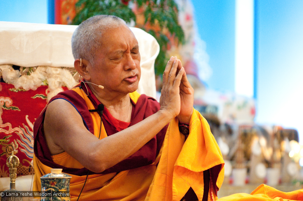 Rinpoche at Maitripa College