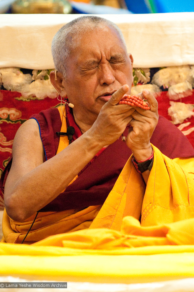 Rinpoche at Maitripa College