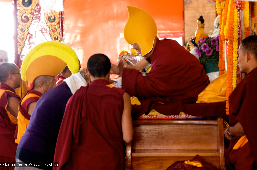 Long Life Puja for Rinpoche, 2010