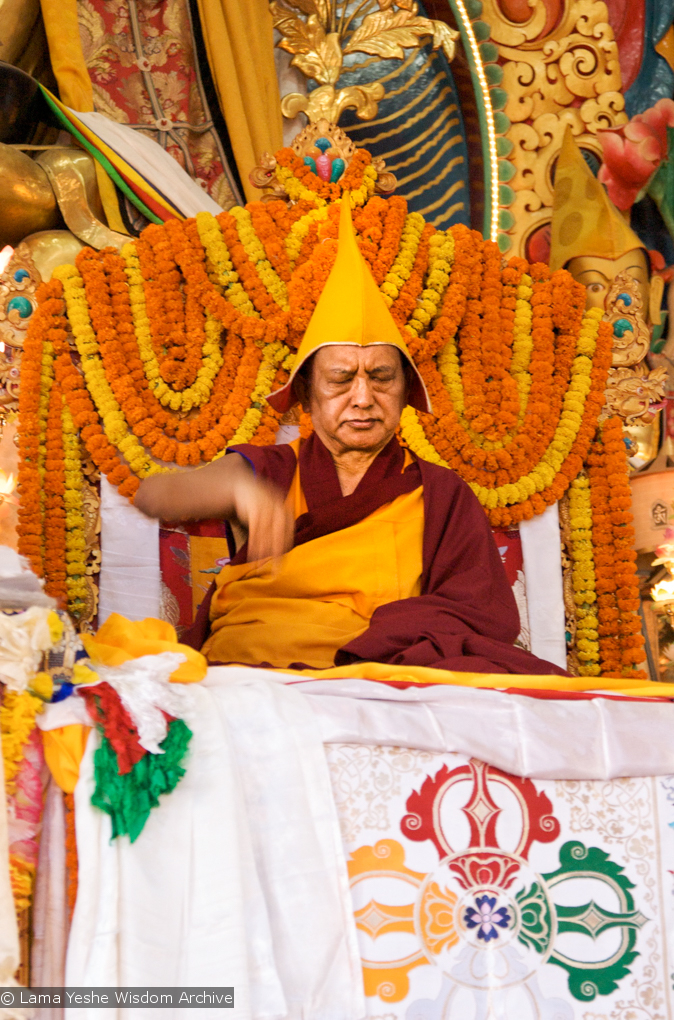 Long Life Puja for Rinpoche, 2010