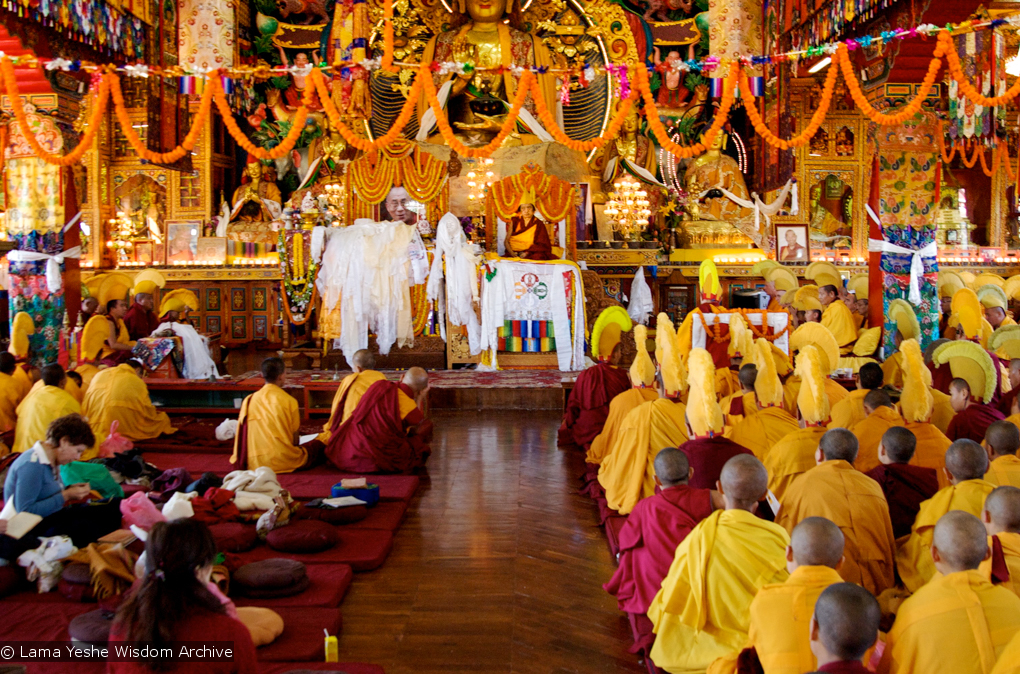 Long Life Puja for Rinpoche, 2010
