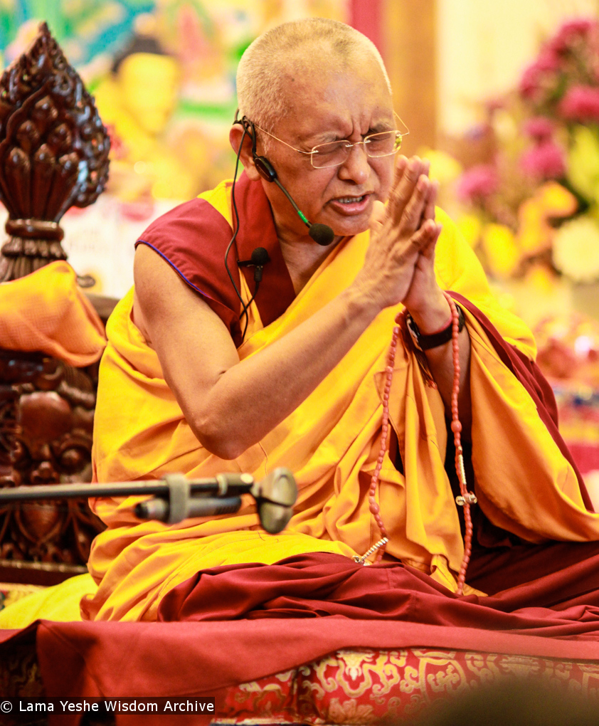 Rinpoche in Singapore, 2010