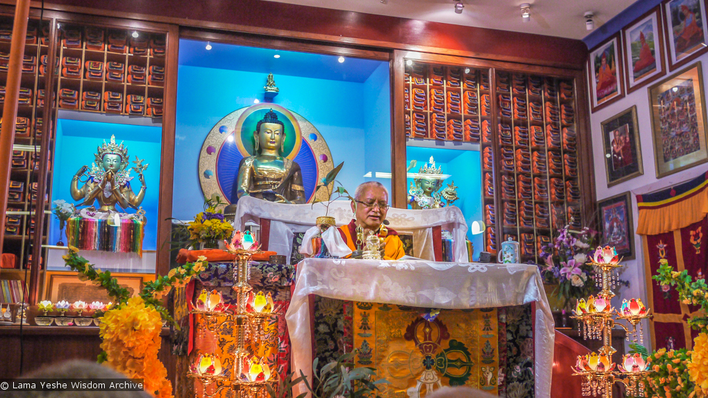 Rinpoche in Singapore, 2010