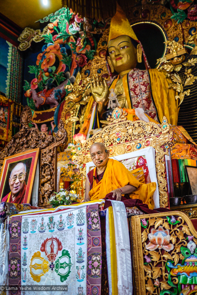 Rinpoche at Kopan, 2010