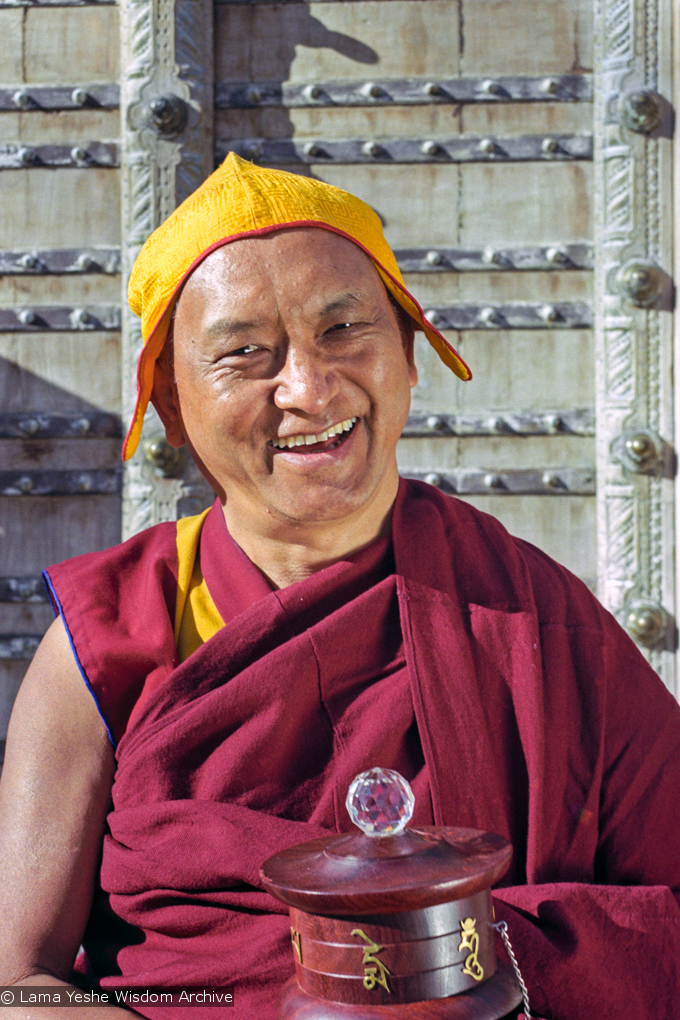 Photo Shoot with Rinpoche, Taos 1999