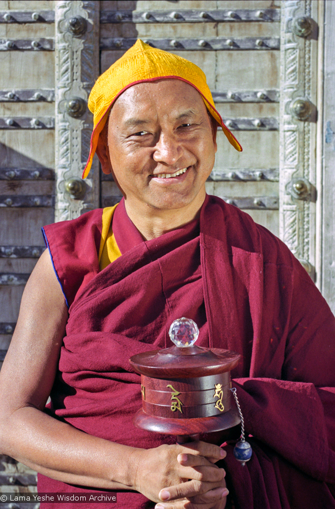 Photo Shoot with Rinpoche, Taos 1999