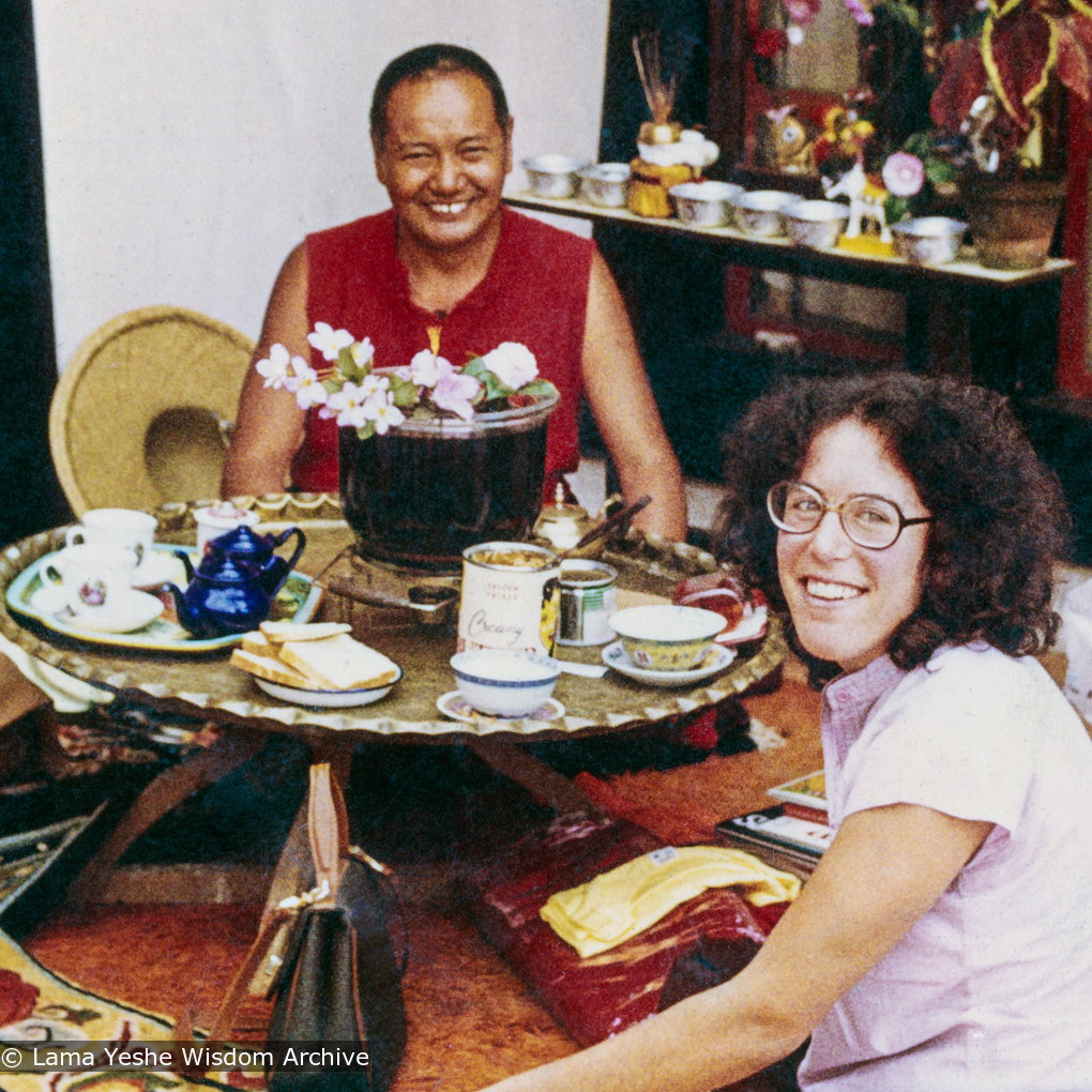 Lama and Lori Cayton, Kopan, 1979