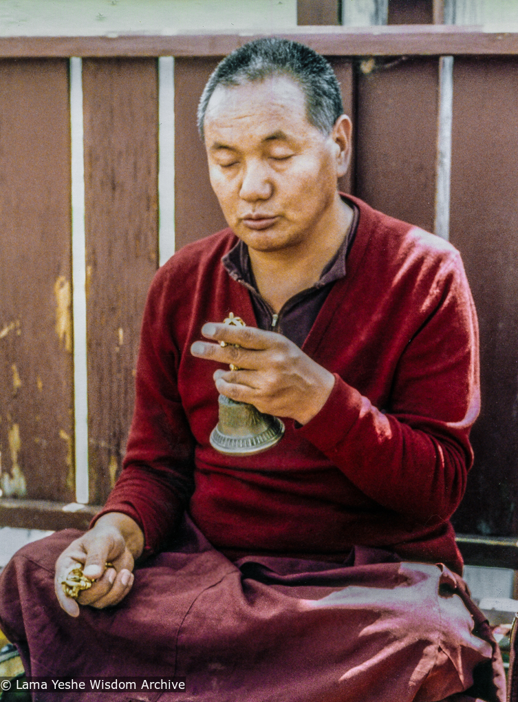 Puja at Pyramid Lake, 1980