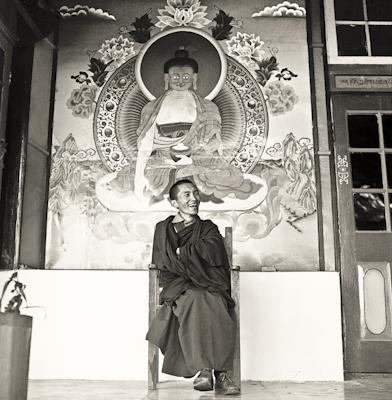 Lama Zopa Rinpoche at Tushita, 1973
