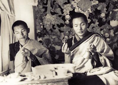 Lama Zopa Rinpoche  and Lama Yeshe, 1971