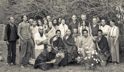 First Meditation Course, Kopan Monastery, 1971