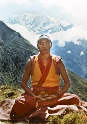 Lama Yeshe at Lawudo, 1970
