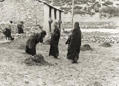 Rinpoche and Lama at Lawudo, 1969