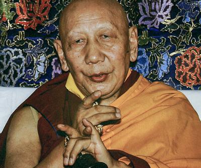 Ling Rinpoche, Tushita-Dharamsala, 1982