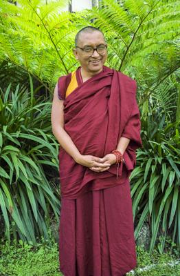 Rinpoche at CIN 1991