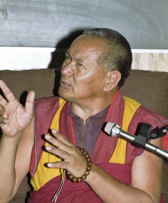 Lama Yeshe in Sweden, 1983