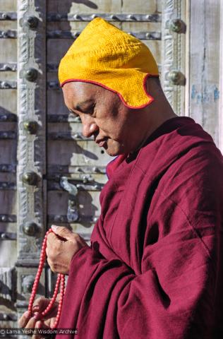 Photo Shoot with Rinpoche, Taos 1999