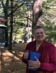 Portrait of Ven. Tenzin Desal, Office Manager and Membership Coordinator at LYWA