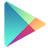 Google Play logo.