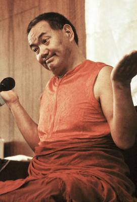 Lama Yeshe teaching in Geneva, 1983