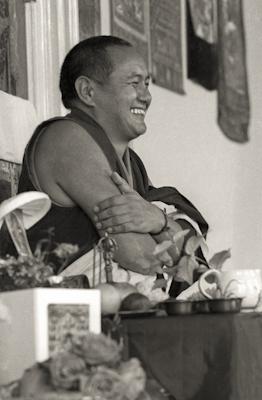 Lama teaching, MI, 1976