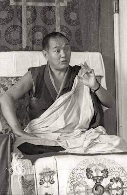 Lama teaching, MI, 1976