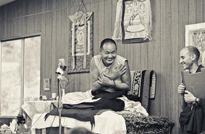 Lama Yeshe, Lake Arrowhead, 1975