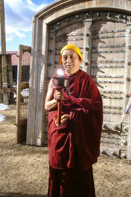 Photo Shoot with Rinpoche, Taos 1999
