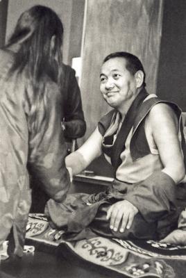 Lama teaching at UCSC, 1978