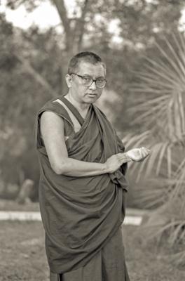 Rinpoche at CIN 1991