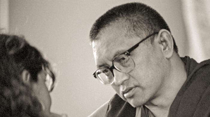 Rinpoche at CIN 1991