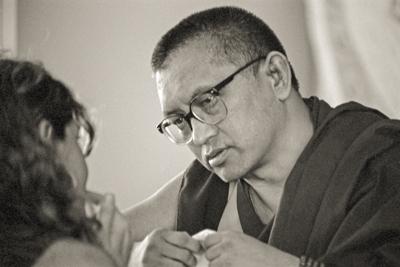 Rinpoche at CIN 1991