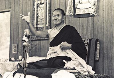 Lama Yeshe, Lake Arrowhead, 1975
