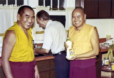 Geshe Sopa and Lama, 1975