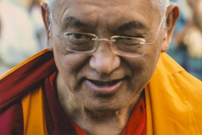 Rinpoche at the Milarepa Center, 2010