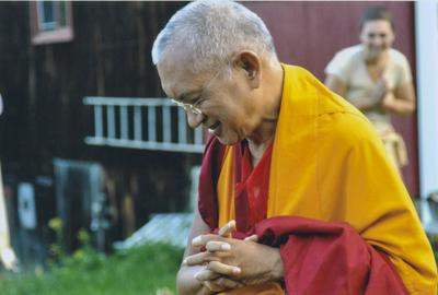 Rinpoche at the Milarepa Center, 2010