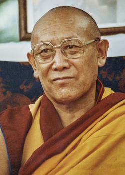 Portrait of Geshe Ngawang Dhargyey