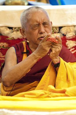 Rinpoche at Maitripa College