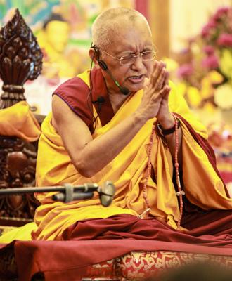 Rinpoche in Singapore, 2010