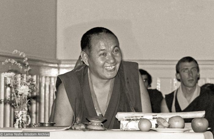 Lama teaching, MI, 1976