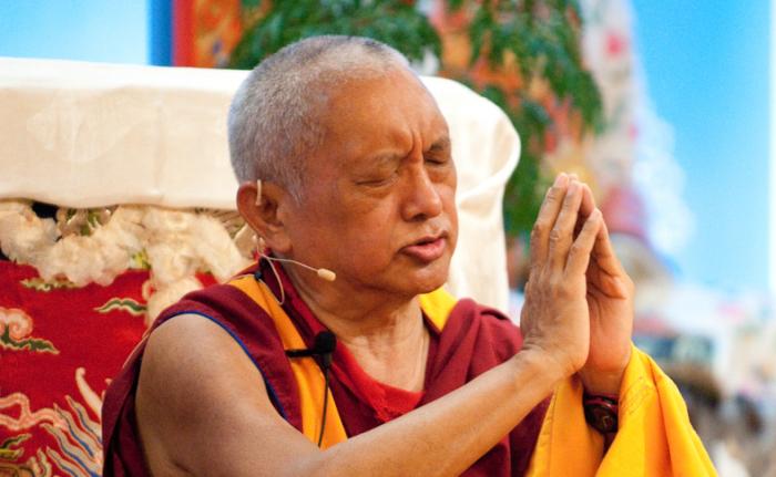 Rinpoche at Maitripa College