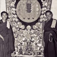 Lama Zopa Rinpoche  and Lama Yeshe, 1970