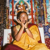 Lama, 11th Meditation course, Kopan, 1978