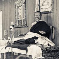 Lama Yeshe, Lake Arrowhead, 1975