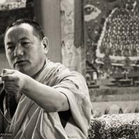 Lama teaching, Yucca Valley, 1977