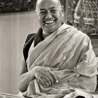 Lama teaching, Yucca Valley, 1977