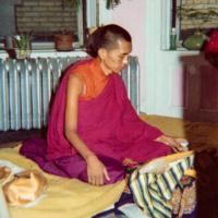 Lama Zopa Rinpoche in New York, 1974